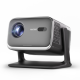 Aurzen - BOOM mini Smart Projector Built-in Google TV, TOF Focus Keystone, 20W Speakers, DoIby Audio, 500 ANSI Lumens, Black - Black