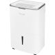 Frigidaire - 50-Pint Smart Portable Dehumidifier with Wi-Fi in White - White