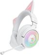 Razer - Kraken Kitty V3 Pro Wireless Over-the-Ear Gaming Headset for PC, Mac, PlayStation, Nintendo Switch, Steam Deck - White