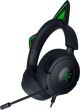 Razer - Kraken Kitty V3 X Wired Over-the-Ear Gaming Headset for PC, PlayStation, Nintendo Switch, Steam Deck, and Smartphone - Black