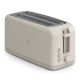 Bella - Fits-anywhere Kitchenware: 4-Slice Slim Toaster - Oatmilk