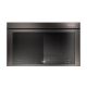 KitchenAid - 1.1 Cu. Ft. Over-the-Range Microwave Oven with Flush Built-In Design - Black Ore