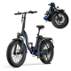 HiBoy - EX6F Electric Bike w/ 75 mi Max Operating Range & 25 mph Max Speed - 67.7*24.2*50.8 - Blue