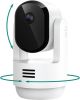 Arlo - Essential 1-Camera Pan Tilt Indoor Wireless 2K Security Camera, Plug-In Powered with Privacy Mode - White
