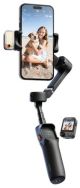 Hohem - iSteady V3 Ultra 3-Axis Gimbal Phone Stabilizer w/ AI Tracking, Detachable Touch Remote, Extension, Tripod, & Light - Black