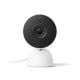 Google - Nest Cam Indoor (wired, 3rd gen) - Latest Model - 2K Video and Gemini - Snow