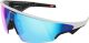 Oakley Meta - Oakley | Meta Vanguard with Meta AI, Audio, Photo, Video Compatibility - Prizm™ Sapphire - White