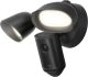 Ring - Floodlight Cam Pro (2nd Gen) Retinal 4K for ultra-clear video, 10x Zoom, ultra-bright motion-activated floodlights - Black
