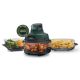 Shark - Ninja Crispi® 5-in-1 Portable Glass Air Fryer Cooking System - British Racing Green with Soft Gold Trim