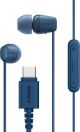 Sony - USB-C Wired In-ear Headphones - Blue
