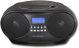 Insignia™ - Insignia CD Boombox - Black