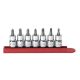 GEARWRENCH 3/8 in. Drive Slotted/Phillips/Pozidriv Screwdriver Bit Socket Set Bit Socket Set (7-Piece) 80577