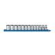 GEARWRENCH 1/2 in. Drive 6-Point Metric Standard Socket Set (13-Piece) 80702