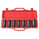 TEKTON 3/4 in. Drive 13/16 - 1-1/2 in. 6-Point Deep Impact Socket Set 4890