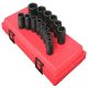 SUNEX TOOLS Socket Set Impact 1/2 in. Drive Standard Metric (14-Piece) SUN2652