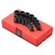 SUNEX TOOLS 3/8 in. Drive Metric 12 Pnt Socket Set(13-Piece) SUN3675