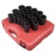 SUNEX TOOLS 3/4 in. in. Drive Sae Deep Impact Socket Set(17-Piece) SUN4685