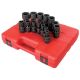 SUNEX TOOLS 1/2 in. Drive Universal SAE Impact Socket Set (14-Piece) 2644