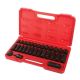 SUNEX TOOLS 3/8 in. Drive Standard and Deep Metric Impact Socket Set (29-Piece) 3329