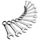 SUNEX TOOLS SAE Stubby Combination Wrench Set (11-Piece) 9930