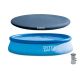Intex 13 ft. x 32 in. Deep Round Above Ground Inflatable Swimming Pool Kit, Filter Pump and Cover 28141EH + 28026E