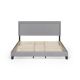Furinno Laval Glacier King Double Row Nail Head Bed Frame FB17023K-GL