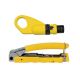 Klein Tools Compact, Multi-Connector Compression Crimper and Cable Stripper and 2-Level Coaxial Cable Stripper Tool Set M2O41037KIT