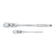 GEARWRENCH 1/4 in. and 3/8 in. Drive 90-Tooth Flex-Head Teardrop Ratchet Set (2-Piece) 81216T