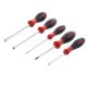 Wiha 5-Piece Soft Slotted and Phillips Screwdriver Set 30277