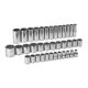 GEARWRENCH 1/2 in. Drive 12-Point Standard and Deep Metric Socket Set (37-Piece) 80730