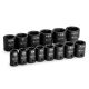 Capri Tools 1/2 in. Drive SAE 6-Point Shallow Impact Socket Set (14-Piece) CP55000-14SS