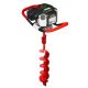 Earthquake E43, Earth Auger Powerhead with 6 in. Auger Bit, 43cc 2-Cycle, Gas, Viper Engine, 1-Person, Combo Kit 38936