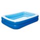 Blue Wave 103 in. x 69 in. Rectangle 22 in. Deep Inflatable Pool with Cover NT6123
