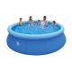 JLeisure 12 ft. Round 30 in. Outdoor Backyard Inflatable Pool JL-17808
