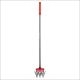 Corona MAX DiscCULTIVATOR Adjustable 6.5 in. Steel Tines with Red Comfort Grip Garden Disc Cultivator LG13635