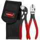 KNIPEX 2-Piece Mini Pliers In Belt Pouch 74 01 160 And 87 01 125 00 20 72 V02