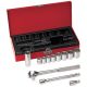 Klein Tools 3/8 in. Drive Socket Wrench Set, (12-Piece) 65504