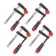 ‎POWERTEC 4 in. 300 lbs. F Clamp Set, Heavy Duty F Style Bar Clamps for Woodworking (4-Pack) 71591-P2