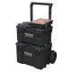 RIDGID Pro Gear System Gen 2.0 Stackable Rolling Tool Box , 22 in. Heavy Duty Tool Box, and Compact Organizer 254065-254067-254071