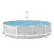 Intex 12 ft. x 30 in. Steel Frame Above Ground Pool and Type A and C Filter Pump Cartridge 26710EH + 29000E