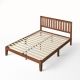 Zinus Vivek 75.7 in. W Antique Espresso King Wood Frame with Headboard Platform Bed OLB-PWPBHE-12K