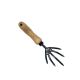 DeWit 5 in. x 9.9 in. L Handle Hand Claw Cultivator with 5-Tines 31-3043