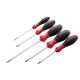 Wiha SoftFinish Slotted and Phillips and Square Screwdriver Set (5-Piece) 30286