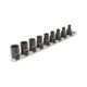 TEKTON 1/2 in. Drive External Star Impact Socket Set (9-Piece) (E10-E24) SID92100
