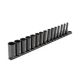 TEKTON 3/8 in. Drive Deep 12-Point Impact Socket Set (15-Piece) (1/4-1 in.) - Rails SID91113