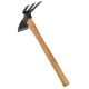 14 in. 3-Tine Black Cultivator with Heavy-Duty Hand B093F4L32L