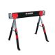 Husky 25.5 in. x 42.5 W/25.5 in. to 32.5 in. H Adjustable Saw Horse and Jobsite Table with 1300 lbs. Capacity - 1 Each 90822