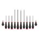 TEKTON High-Torque Black Oxide Blade Screwdriver Set, 12-Piece (#0-#2,1/8-1/4 in.) DRV41240