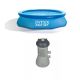 Intex 10 ft. Round 30 in. Above Ground Inflatable Pool and Cartridge Filter Pump System 28637EG + 28120EH