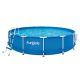 Funsicle 15 ft. Round 36 in. Deep Metal Frame Above Ground Pool with Pump, Blue P2001536F